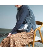【アンフィーロ 自由区/UNFILO】の【新色追加/洗える】コットンカシミヤ タートルネックカットソー チャコール|ID: prp329100003553121 ipo3291000000032542520
