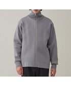 【アンフィーロ/UNFILO / MEN】の【新色追加】スウェットライク ジップ タートルネックニット グレー|ID: prp329100003553278 ipo3291000000028718029