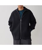 【アンフィーロ/UNFILO / MEN】の【新色追加】スウェットライク ジップ タートルネックニット ブラック|ID: prp329100003553278 ipo3291000000028718033