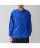 【アンフィーロ/UNFILO / MEN】のスタイリッシュ ニットシャツ オリエンタル ブルー|ID: prp329100003553280 ipo3291000000027427720