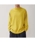 【アンフィーロ/UNFILO / MEN】のスタイリッシュ ハイネック ニット マスタード|ID: prp329100003553284 ipo3291000000027427745