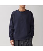 【アンフィーロ/UNFILO / MEN】のコットン ヘンリーネックTEE ネイビー|ID: prp329100003553290 ipo3291000000029086360