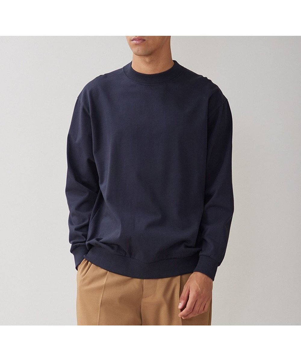 【アンフィーロ/UNFILO / MEN】のコットン クルーネックTEE 人気、トレンドファッション・服の通販 founy(ファニー) 　ファッション　Fashion　メンズファッション　MEN　トップス・カットソー　Tops/Tshirt/Men　シャツ　Shirts　A/W・秋冬　Aw・Autumn/Winter・Fw・Fall-Winter　インナー　Inner　カットソー　Cut And Sew　リラックス　Relax　 other-1|ID: prp329100003553292 ipo3291000000029086380