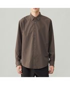 【アンフィーロ/UNFILO / MEN】のコンフォート レギュラーカラーシャツ 24年秋冬商品 ブラウン|ID: prp329100003553295 ipo3291000000031671943