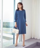 【ティアクラッセ/Tiaclasse】の【GOLD LABEL】【洗える】アシメプリーツポンチワンピース 人気、トレンドファッション・服の通販 founy(ファニー) ファッション Fashion レディースファッション WOMEN ワンピース Dress A/W・秋冬 Aw・Autumn/Winter・Fw・Fall-Winter パール Pearl プリーツ Pleats ポケット Pocket ラウンド Round エレガント 上品 Elegant 洗える Washable thumbnail ブルー|ID: prp329100003558121 ipo3291000000028385135