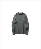 【エイトン/ATON】のSUVIN FRISE ロングスリーブTシャツ CHARCOAL GRAY|ID: prp329100003558195 ipo3291000000028394423