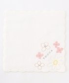 【トッカ/TOCCA】のSCALOPED MINI TOWELCHIEF タオルハンカチ ホワイト系|ID:prp329100003559662