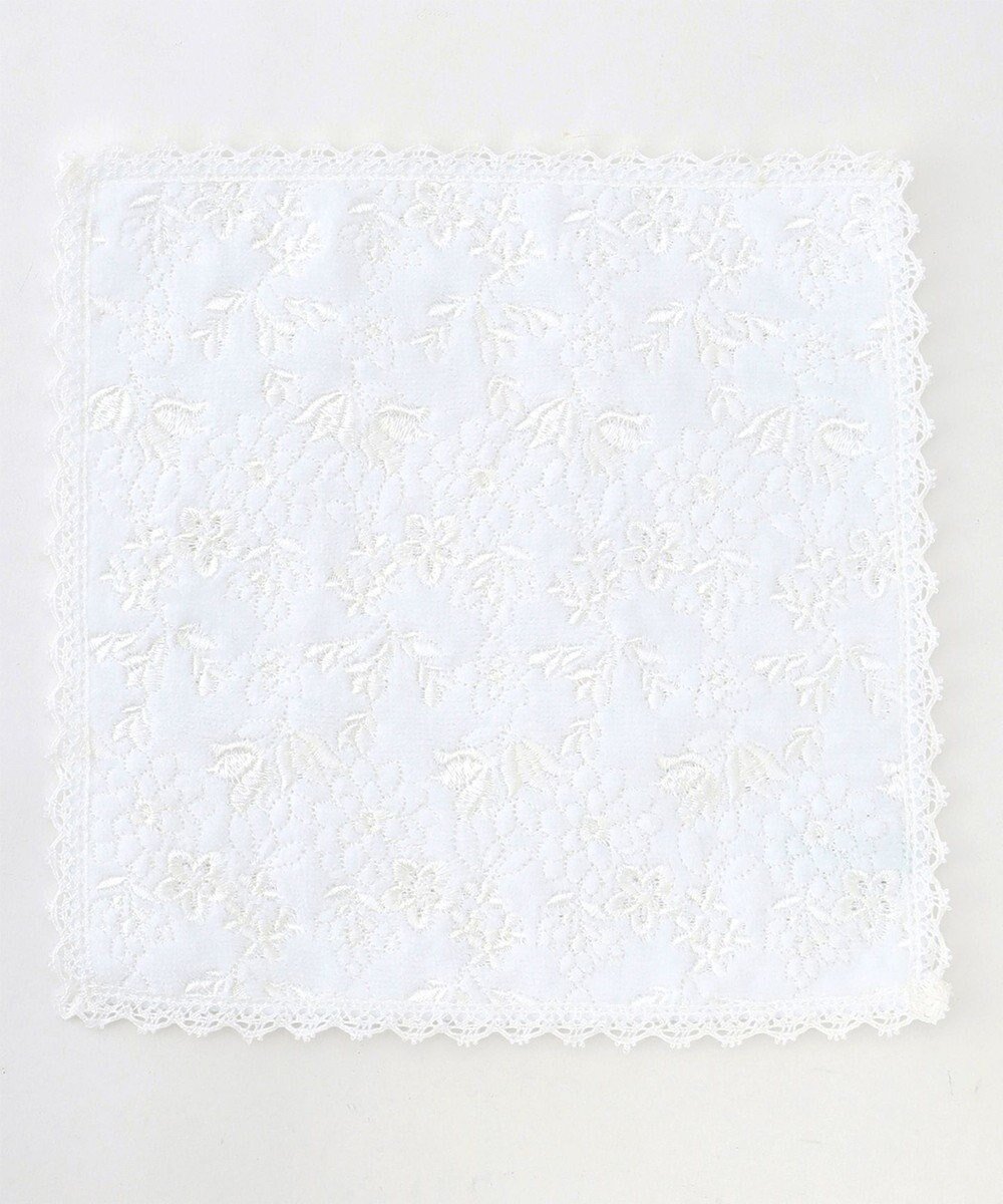 【トッカ/TOCCA】のFLORAL LACE MINI TOWELCHIEF タオルハンカチ 人気、トレンドファッション・服の通販 founy(ファニー) 　ファッション　Fashion　レディースファッション　WOMEN　財布　Wallets　エレガント 上品　Elegant　オーガンジー　Organdy　タオル　Towel　ハンカチ　Handkerchief　ハンド　Hand　財布　Wallet　 other-1|ID: prp329100003559663 ipo3291000000029157615