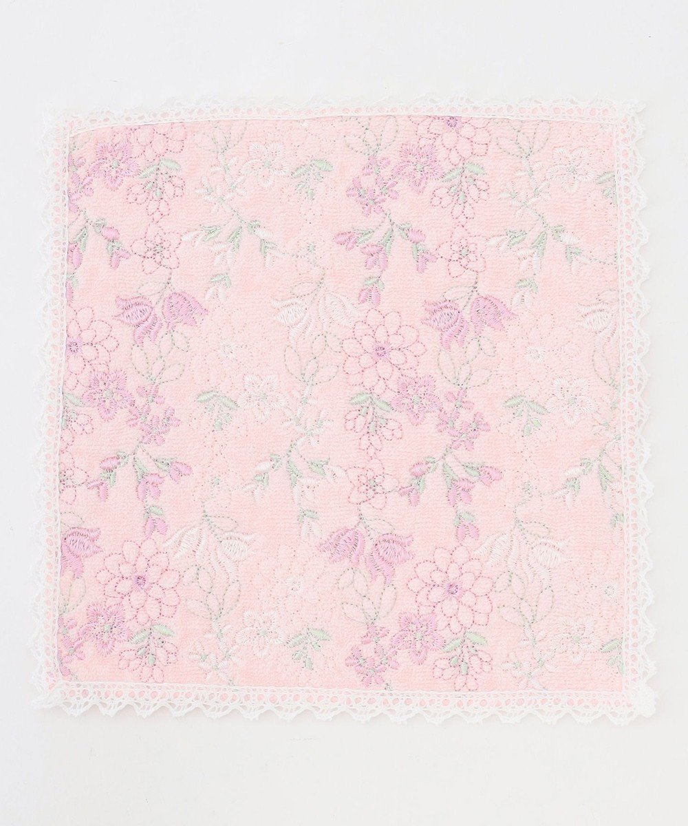 【トッカ/TOCCA】のFLORAL LACE MINI TOWELCHIEF タオルハンカチ インテリア・キッズ・メンズ・レディースファッション・服の通販 founy(ファニー) 　ファッション　Fashion　レディースファッション　WOMEN　財布　Wallets　エレガント 上品　Elegant　オーガンジー　Organdy　タオル　Towel　ハンカチ　Handkerchief　ハンド　Hand　財布　Wallet　ピンク系|ID: prp329100003559663 ipo3291000000029157621