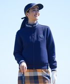 【23区 ゴルフ/NIJYUSANKU GOLF】の【WOMEN】ロゴ衿 スタンドブルゾン ネイビー系|ID: prp329100003559681 ipo3291000000028383791