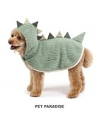 【ペットパラダイス/PET PARADISE / GOODS】のペットパラダイス 恐竜 ポンチョ もこもこ 小型犬 緑|ID: prp329100003559710 ipo3291000000023542695