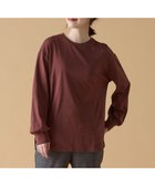 【エニィファム/any FAM】の【UVケア】ビューティベーシックロングTシャツ ボルドー|ID:prp329100003564138