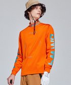 【ピーダブリュサーキュラス/PW CIRCULUS / MEN】の【イージーケア / 軽量 / 一枚でサマになる】【MEN】 ロングスリーブ モックネック オレンジ系|ID: prp329100003564223 ipo3291000000028718728