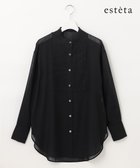 【23区/NIJYUSANKU】の【エステータ】ロイヤルウールボイル シャツ 人気、トレンドファッション・服の通販 founy(ファニー) ファッション Fashion レディースファッション WOMEN トップス・カットソー Tops/Tshirt シャツ/ブラウス Shirts/Blouses 春 Spring カフス Cuffs シアー Sheer トレンド Trend 冬 Winter A/W・秋冬 Aw・Autumn/Winter・Fw・Fall-Winter S/S・春夏 Ss・Spring/Summer 夏 Summer thumbnail ブラック系|ID: prp329100003564260 ipo3291000000028383947