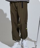 【ピーダブリュサーキュラス/PW CIRCULUS / MEN】の【裾スピンドル付 / 伸縮性あり 】【MEN】ベルト付 ヘムスピンドルパンツ カーキ系|ID: prp329100003566251 ipo3291000000027426418