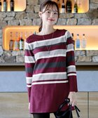 【ティアクラッセ/Tiaclasse】の【洗える】マルチボーダーニットチュニック 人気、トレンドファッション・服の通販 founy(ファニー) ファッション Fashion レディースファッション WOMEN トップス・カットソー Tops/Tshirt ニット Knit Tops アクセサリー Accessories ウォッシャブル Washable 洗える Washable 秋 Autumn/Fall シューズ Shoes シンプル Simple ストレート Straight スリット Slit スリーブ Sleeve セーター Sweater チュニック Tunic ベーシック Basic ボーダー Border ポケット Pocket ロング Long 冬 Winter A/W・秋冬 Aw・Autumn/Winter・Fw・Fall-Winter 再入荷 Restock/Back In Stock/Re Arrival NEW・新作・新着・新入荷 New Arrivals thumbnail ボルドー|ID: prp329100003568197 ipo3291000000031759095