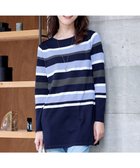 【ティアクラッセ/Tiaclasse】の【洗える】マルチボーダーニットチュニック 人気、トレンドファッション・服の通販 founy(ファニー) ファッション Fashion レディースファッション WOMEN トップス・カットソー Tops/Tshirt ニット Knit Tops アクセサリー Accessories ウォッシャブル Washable 洗える Washable 秋 Autumn/Fall シューズ Shoes シンプル Simple ストレート Straight スリット Slit スリーブ Sleeve セーター Sweater チュニック Tunic ベーシック Basic ボーダー Border ポケット Pocket ロング Long 冬 Winter A/W・秋冬 Aw・Autumn/Winter・Fw・Fall-Winter 再入荷 Restock/Back In Stock/Re Arrival NEW・新作・新着・新入荷 New Arrivals thumbnail ネイビー|ID: prp329100003568197 ipo3291000000031759096