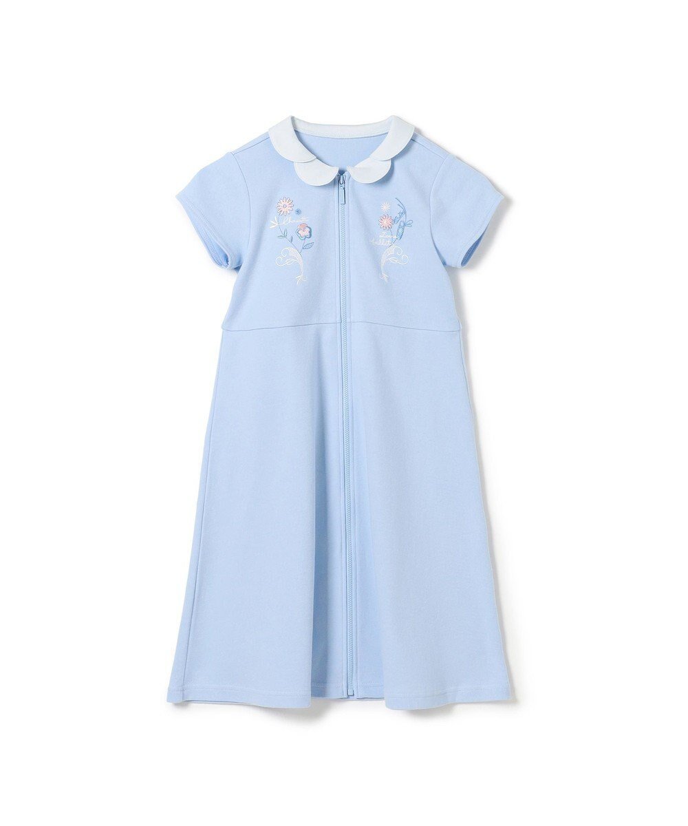 【チャコット/Chacott / KIDS】のジップアップワンピース 人気、トレンドファッション・服の通販 founy(ファニー) 　ファッション　Fashion　キッズファッション　KIDS　ワンピース　Dress/Kids　フレア　Flare　モチーフ　Motif　ラベンダー　Lavender　切替　Switching　 other-1|ID: prp329100003576079 ipo3291000000026715607