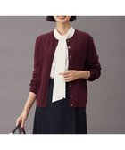 【ジェイ プレス/J.PRESS】の【洗える】KNIT BASIC クルーネック カーディガン ワイン系|ID: prp329100003578545 ipo3291000000028382495