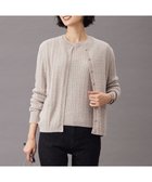 【ジェイ プレス/J.PRESS】の【洗える】KNIT BASIC クルーネック カーディガン ベージュ系|ID: prp329100003578545 ipo3291000000028382499