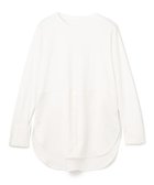 【アンフィーロ 自由区/UNFILO】の【新色追加/抗菌防臭】シャツコンビレイヤードTシャツ オフ×サテン|ID: prp329100003578642 ipo3291000000033036980