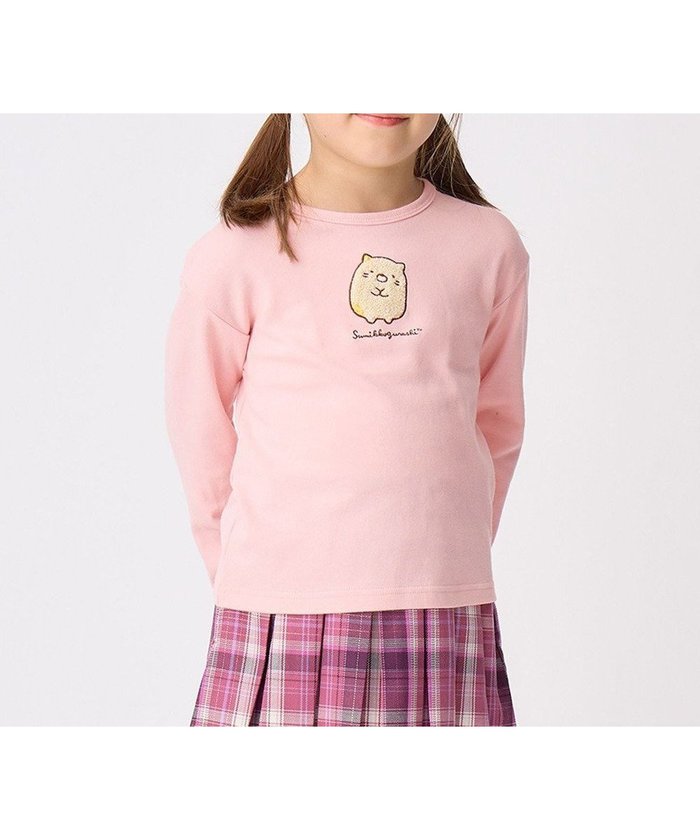 【エニファム/any FAM / KIDS】の【すみっコぐらし】サガラ刺繍 長袖 Tシャツ インテリア・キッズ・メンズ・レディースファッション・服の通販 founy(ファニー) https://founy.com/ ファッション Fashion キッズファッション KIDS Children’s Clothing トップス・カットソー Tops/Tees/Kids おすすめ Recommend カットソー Cut And Sew キャラクター Character ポケット Pocket 秋 Autumn/Fall A/W・秋冬 Aw・Autumn/Winter・Fw・Fall-Winter 長袖 Long Sleeve |ID: prp329100003580888 ipo3291000000032573899
