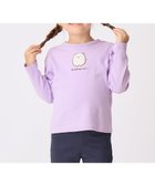 【エニファム/any FAM / KIDS】の【すみっコぐらし】サガラ刺繍 長袖 Tシャツ ラベンダー×しろくま|ID: prp329100003580888 ipo3291000000032573900
