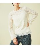 【グレース コンチネンタル/GRACE CONTINENTAL】のモールレーストップ 人気、トレンドファッション・服の通販 founy(ファニー) ファッション Fashion レディースファッション WOMEN トップス・カットソー Tops/Tshirt シャツ/ブラウス Shirts/Blouses A/W・秋冬 Aw・Autumn/Winter・Fw・Fall-Winter インナー Inner キャミソール Camisole キャミワンピース Cami Dress クラシカル Classical シアー Sheer ジャケット Jacket レース Race thumbnail キナリ|ID: prp329100003583166 ipo3291000000028371591