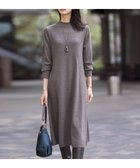 【ジェイ プレス/J.PRESS】の【洗える】EASY WOOL ニット ワンピース ブラウン系|ID: prp329100003583257 ipo3291000000028380712