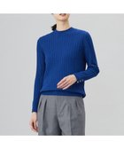 【ジェイ プレス/J.PRESS】の【洗える】KNIT BASIC クルーネック ニット トップブルー系|ID:prp329100003583263