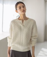 【ジェイ プレス/J.PRESS】の【洗える】BUNNY キーネック ニット 人気、トレンドファッション・服の通販 founy(ファニー) ファッション Fashion レディースファッション WOMEN トップス・カットソー Tops/Tshirt ニット Knit Tops A/W・秋冬 Aw・Autumn/Winter・Fw・Fall-Winter おすすめ Recommend セーター Sweater タートルネック Turtleneck 再入荷 Restock/Back In Stock/Re Arrival 洗える Washable |ID:prp329100003583468