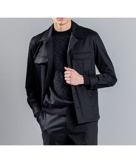 【ジョゼフ オム/JOSEPH HOMME / MEN】 スムースサテンストレッチ CPOシャツ人気、トレンドファッション・服の通販 founy(ファニー) ファッション Fashion メンズファッション MEN アウター Coats Outerwear/Men サテン Satin シンプル Simple ジャケット Jacket ストレッチ Stretch フラップ Flap ポケット Pocket ラグジュアリー Luxury 再入荷 Restock/Back In Stock/Re Arrival 羽織 Haori |ID:prp329100003585741