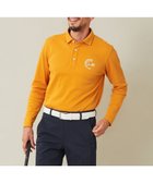 【23区 ゴルフ/23区GOLF / MEN】の【MEN】【吸水速乾・UVケア】ハニカムカノコ 長袖ポロシャツ イエロー系|ID: prp329100003592336 ipo3291000000028717661