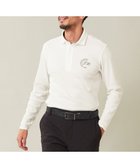 【23区 ゴルフ/23区GOLF / MEN】の【MEN】【吸水速乾・UVケア】ハニカムカノコ 長袖ポロシャツ ホワイト系|ID: prp329100003592336 ipo3291000000029844789