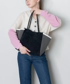 【トリコテ/Tricote】のVELOR MIX BAG/ベロアミックスバッグ 95GRAY|ID: prp329100003596828 ipo3291000000028666548