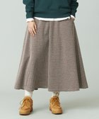 【ジェイプレスヨークストリート/J.PRESS YORK STREET】の【WOMEN】チェックジャガード スカート 人気、トレンドファッション・服の通販 founy(ファニー) ファッション Fashion レディースファッション WOMEN スカート Skirt A/W・秋冬 Aw・Autumn/Winter・Fw・Fall-Winter おすすめ Recommend コンパクト Compact フレア Flare thumbnail ブラウン系3|ID: prp329100003596891 ipo3291000000028369489