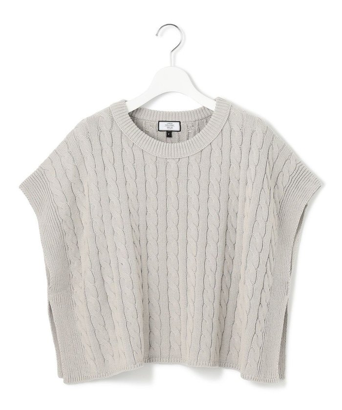 【ジェイプレスヨークストリート/J.PRESS YORK STREET】の【WOMEN】コットンニット ケーブルポンチョ インテリア・キッズ・メンズ・レディースファッション・服の通販 founy(ファニー) https://founy.com/ ファッション Fashion レディースファッション WOMEN アウター Coat Outerwear ポンチョ Ponchos トップス・カットソー Tops/Tshirt ニット Knit Tops ベスト/ジレ Gilets/Vests ブルゾン Blouson ベスト Vest 冬 Winter A/W・秋冬 Aw・Autumn/Winter・Fw・Fall-Winter S/S・春夏 Ss・Spring/Summer 夏 Summer |ID: prp329100003596894 ipo3291000000031972178