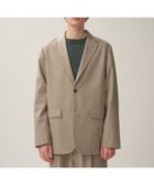 【エイトン/ATON】のMERINO COLLEGE FLANNEL テーラードジャケット - UNISEX BEIGE|ID: prp329100003596925 ipo3291000000028306368