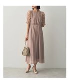 【イェッカ ヴェッカ/YECCA VECCA】のパワーショルダーレースドレス Gray Beige|ID: prp329100003598509 ipo3291000000028369551