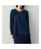 【イェッカ ヴェッカ/YECCA VECCA】のタックデザインブラウス Navy|ID: prp329100003598512 ipo3291000000028369570