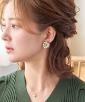 【フィービィー/phoebe】のホープデイジーフラワーイヤリング 人気、トレンドファッション・服の通販 founy(ファニー) ファッション Fashion レディースファッション WOMEN ジュエリー Jewelry リング Rings イヤリング Earrings おすすめ Recommend アクセサリー Accessories イヤリング Earrings モチーフ Motif 結婚式 Wedding Ceremony |ID:prp329100003598558