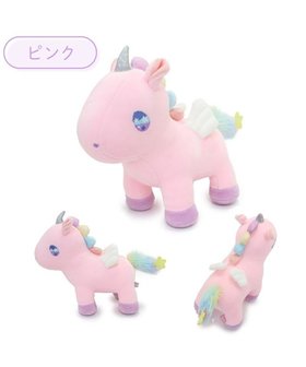 【マザーガーデン/Mother garden / GOODS】のマザーガーデン ユニコーン ぷにもち ぬいぐるみ 20cm 《ピンク》 人気、トレンドファッション・服の通販 founy(ファニー) アニマル Animal ガーデン Garden クッション Cushion クリスマス X'mas Christmas Xmas ギフト プレゼント Gift Present |ID:prp329100003598657