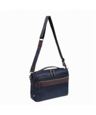 【エース バッグズ アンド ラゲッジ/ACE BAGS & LUGGAGE / MEN】のArcapel アルカペル スペイド ヨコ型ショルダーバッグ 17424 メンズバッグ 斜め掛け お出かけ ネイビー×ブラウン|ID: prp329100003600198 ipo3291000000028717258