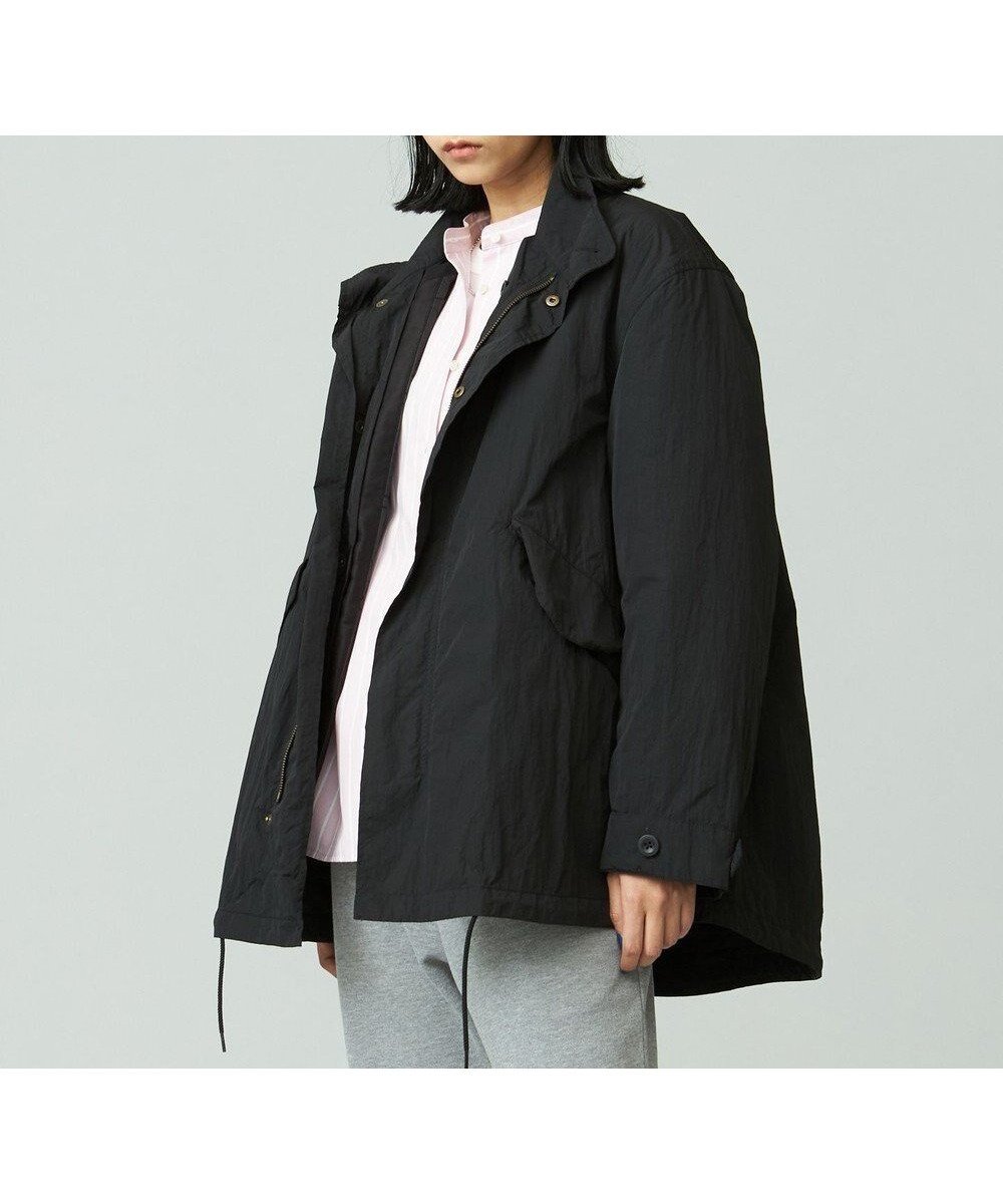 【ジェイプレスヨークストリート/J.PRESS YORK STREET】の【UNISEX】ナイロンワッシャーショートモッズコート インテリア・キッズ・メンズ・レディースファッション・服の通販 founy(ファニー) 　ファッション　Fashion　レディースファッション　WOMEN　アウター　Coat Outerwear　コート　Coats　ジャケット　Jackets　ブルゾン　Blouson/Jackets　モッズ/フィールドコート　Mods Coats/Field Coats　ユニセックス　Unisex　キルト　Quilt　ジャケット　Jacket　セーター　Sweater　トレーナー　Trainer　パーカー　Hoodie　ブルゾン　Blouson　ライナー　Liner　ワッシャー　Washer　秋　Autumn/Fall　A/W・秋冬　Aw・Autumn/Winter・Fw・Fall-Winter　ブラック系|ID: prp329100003607211 ipo3291000000031105037