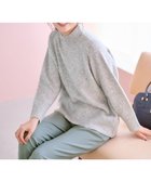 【エニィ スィス/any SiS】の【大人百花掲載 ヨンアさん着用】ハイネックバックポイント ニット 人気、トレンドファッション・服の通販 founy(ファニー) ファッション Fashion レディースファッション WOMEN トップス・カットソー Tops/Tshirt ニット Knit Tops A/W・秋冬 Aw・Autumn/Winter・Fw・Fall-Winter おすすめ Recommend スリット Slit セーター Sweater ハイネック High Neck 雑誌 Magazine thumbnail ライトグレー|ID: prp329100003613395 ipo3291000000028350694