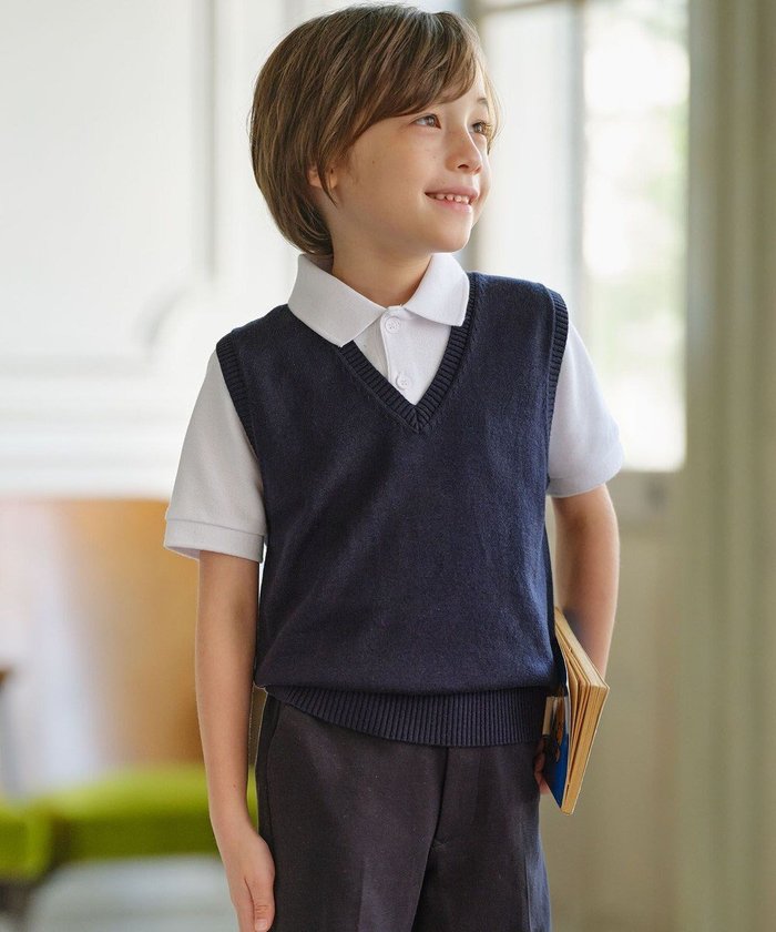 【ジェイ プレス/J.PRESS / KIDS】の【110-130cm】A/C ニット ベスト インテリア・キッズ・メンズ・レディースファッション・服の通販 founy(ファニー) https://founy.com/ ファッション Fashion キッズファッション KIDS トップス・カットソー Tops/Tees/Kids A/W・秋冬 Aw・Autumn/Winter・Fw・Fall-Winter おすすめ Recommend イエロー Yellow カーディガン Cardigan フォーマル Formal ベスト Vest ベーシック Basic ポロシャツ Polo Shirt 入学式 Entrance Ceremony 半袖 Short Sleeve 卒業式 Graduation Ceremony 定番 Standard 長袖 Long Sleeve |ID: prp329100003613422 ipo3291000000029384155