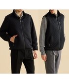 【ダックス ゴルフ/DAKS GOLF / MEN】の【MEN / 長袖&べスト】ウェーブキルトジャージー 2WAYブルゾン 人気、トレンドファッション・服の通販 founy(ファニー) ファッション Fashion メンズファッション MEN アウター Coats Outerwear/Men ブルゾン Blouson/Jackets A/W・秋冬 Aw・Autumn/Winter・Fw・Fall-Winter なめらか Smooth キルト Quilt ゴルフ Golf シリコン Silicon ジャケット Jacket ジャージー Jersey トレンド Trend ブルゾン Blouson モコモコ Fluffy 秋 Autumn/Fall 長袖 Long Sleeve thumbnail ブラック系|ID: prp329100003615392 ipo3291000000027424795