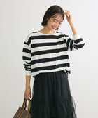 【グリーンパークス/Green Parks】のボーダープルオーバー 人気、トレンドファッション・服の通販 founy(ファニー) ファッション Fashion レディースファッション WOMEN トップス・カットソー Tops/Tshirt シャツ/ブラウス Shirts/Blouses ロング / Tシャツ T-Shirts プルオーバー Pullover カットソー Cut and Sewn NEW・新作・新着・新入荷 New Arrivals A/W・秋冬 Aw・Autumn/Winter・Fw・Fall-Winter S/S・春夏 Ss・Spring/Summer おすすめ Recommend カットソー Cut And Sew カーディガン Cardigan ジャケット Jacket スタンダード Standard ボーダー Border ポケット Pocket リラックス Relax 夏 Summer thumbnail Black|ID: prp329100003618950 ipo3291000000028738255