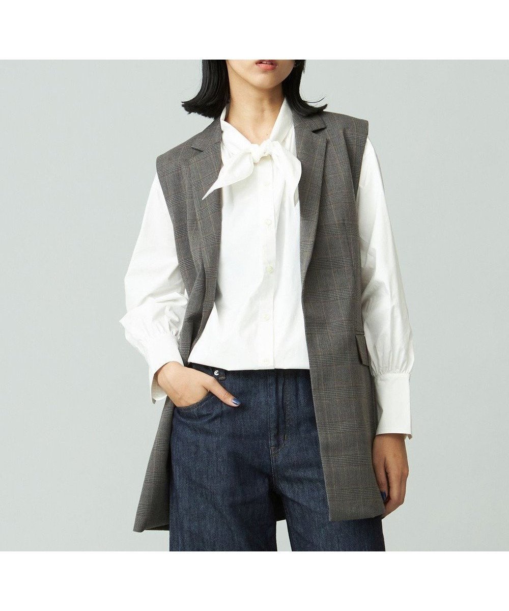 【ジェイプレスヨークストリート/J.PRESS YORK STREET】の【WOMEN】ジャケット ジレ 人気、トレンドファッション・服の通販 founy(ファニー) 　ファッション　Fashion　レディースファッション　WOMEN　アウター　Coat Outerwear　ジャケット　Jackets　A/W・秋冬　Aw・Autumn/Winter・Fw・Fall-Winter　インナー　Inner　ジャケット　Jacket　 other-1|ID: prp329100003618954 ipo3291000000028367885