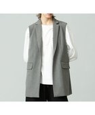 【ジェイプレスヨークストリート/J.PRESS YORK STREET】の【WOMEN】ジャケット ジレ 人気、トレンドファッション・服の通販 founy(ファニー) ファッション Fashion レディースファッション WOMEN アウター Coat Outerwear ジャケット Jackets A/W・秋冬 Aw・Autumn/Winter・Fw・Fall-Winter インナー Inner ジャケット Jacket thumbnail グレー系|ID: prp329100003618954 ipo3291000000028367888